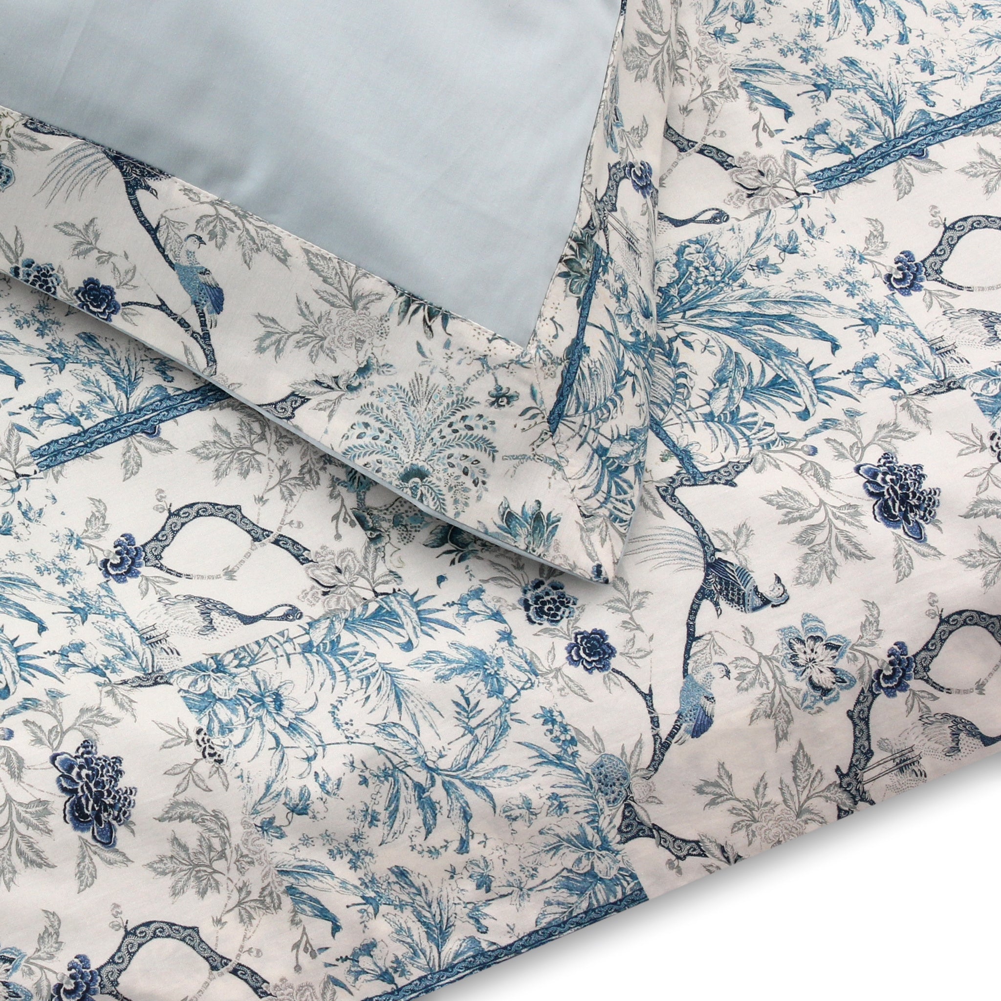 Peacock Duvet + Pillowcases