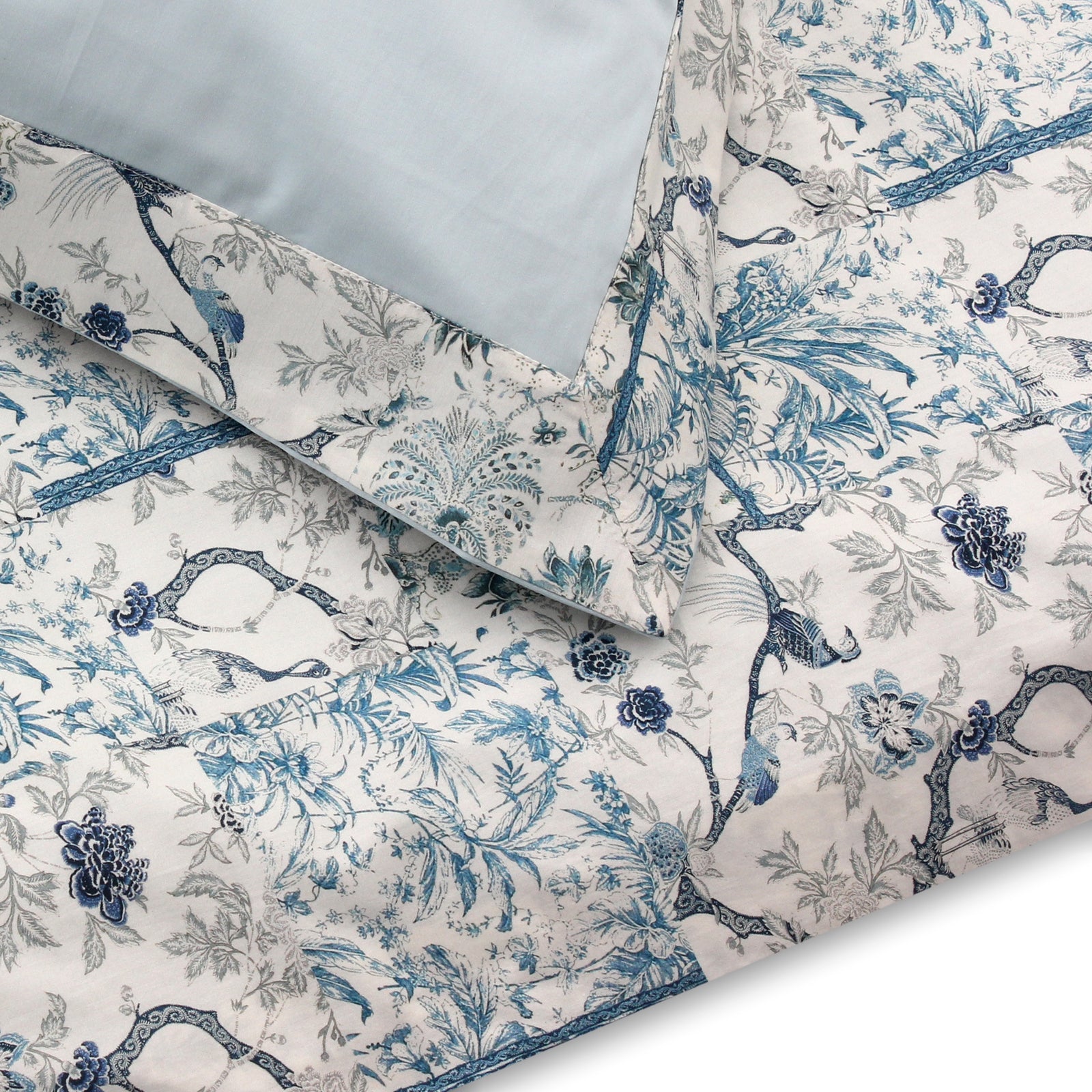 Peacock Duvet + Pillowcases