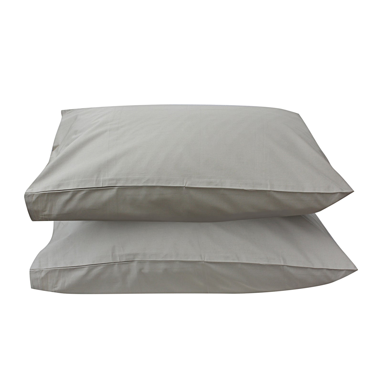 Khaki Pillowcases, Set of 2 (400 TC)