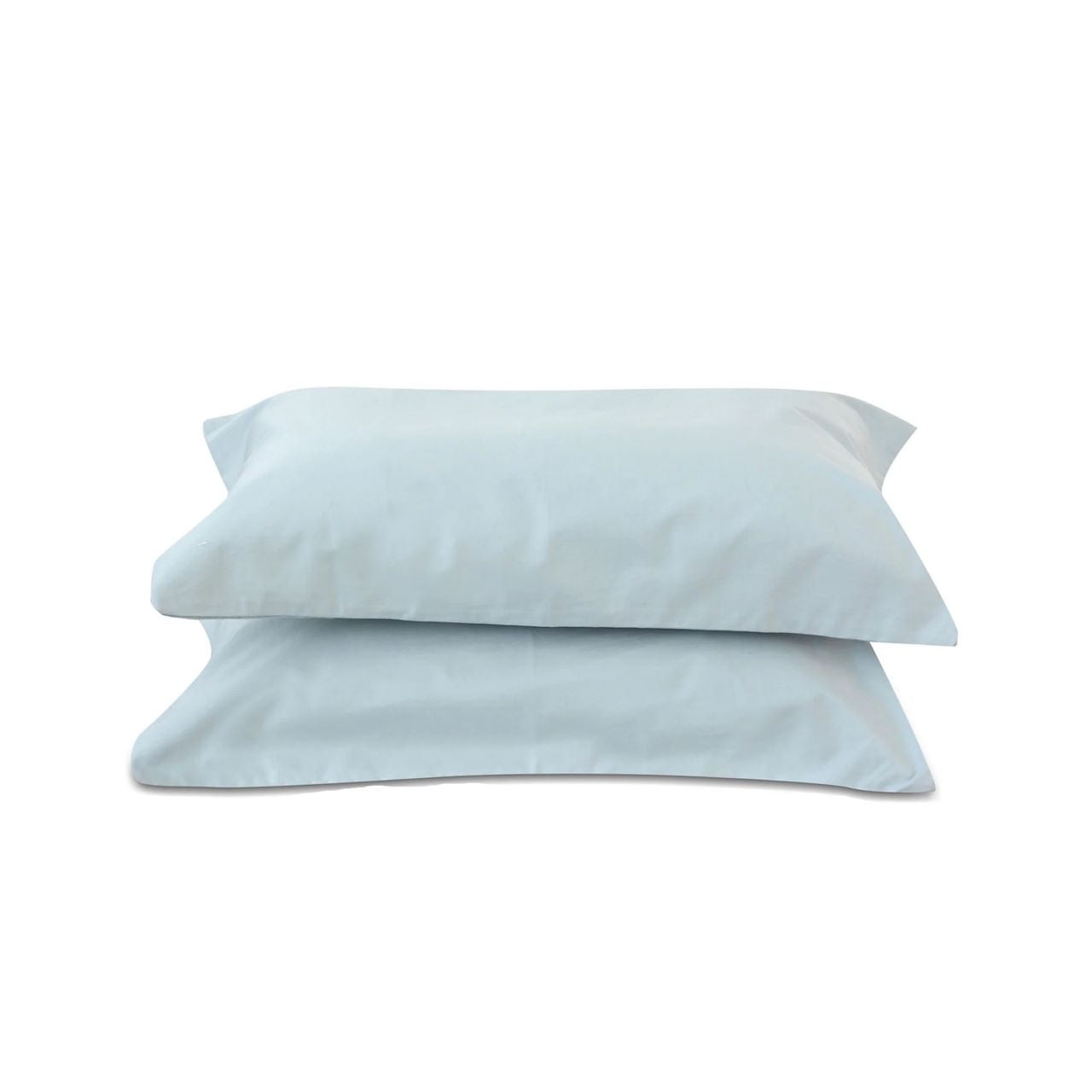 Sky Blue Pillowcases, Set of 2 (400 TC)