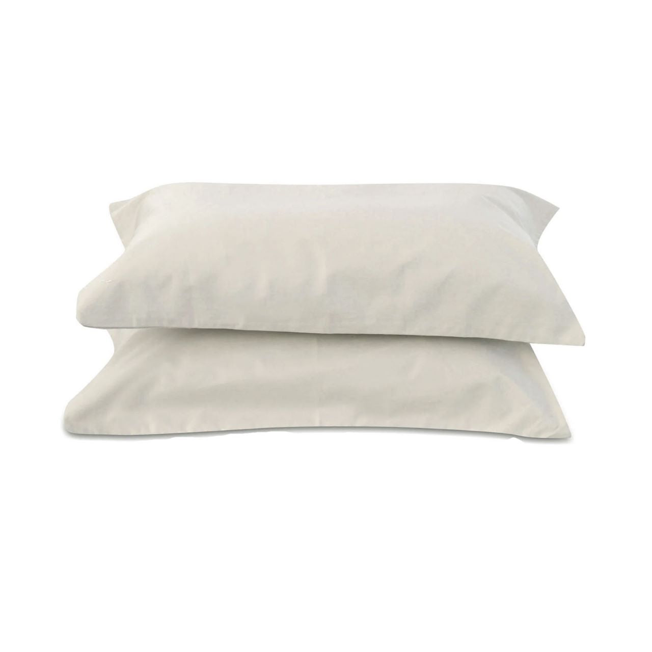 Off-White Pillowcases, Set of 2 (400 TC)