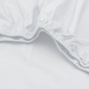White Fitted Sheet + Pillowcases (350 TC)