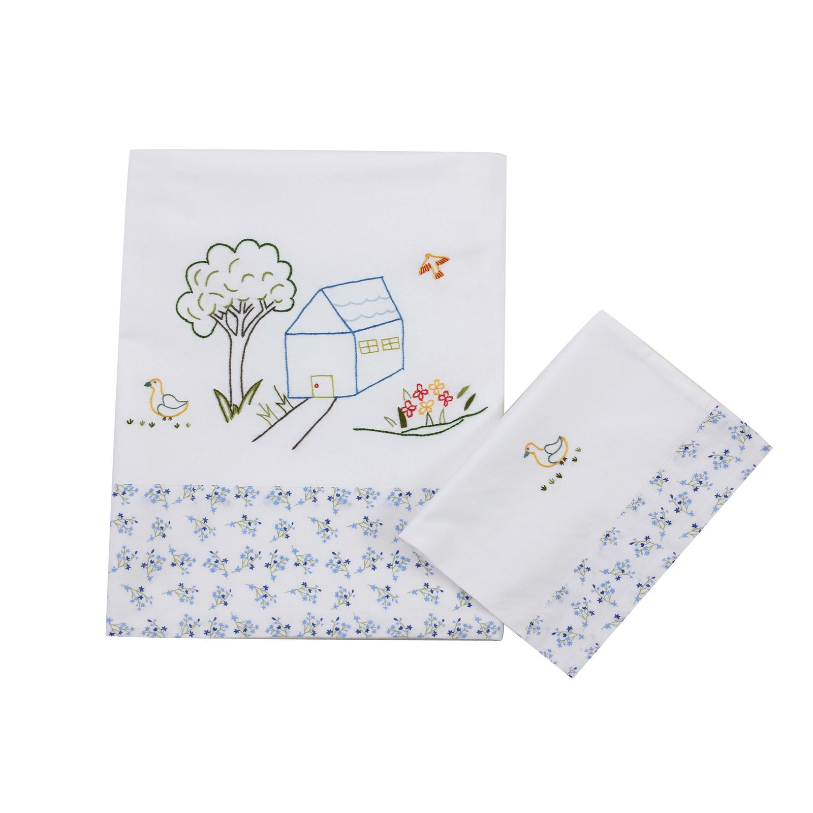 The Farm Sheet Set (Blue)