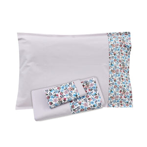 Lilac Lilly Sheet + Pillowcases
