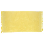 Yellow Plain Beach Towel