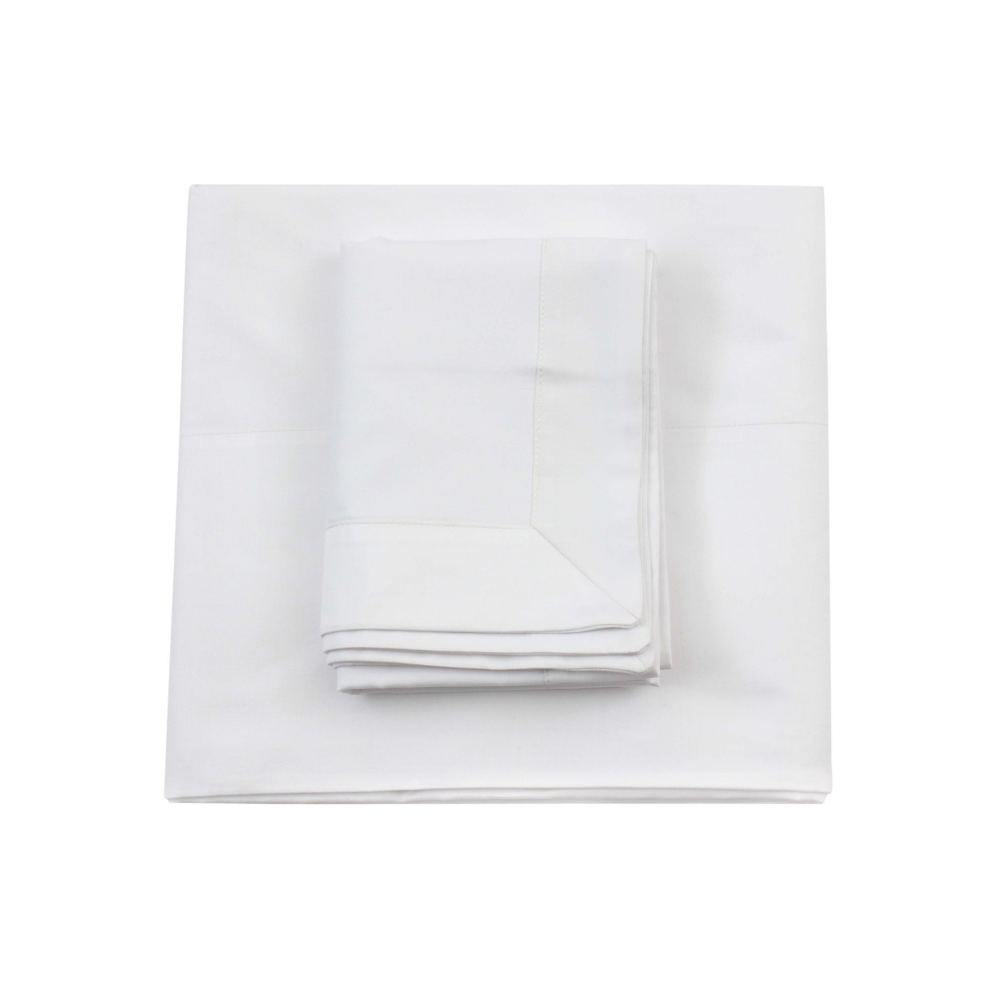 White Sheet + Pillowcases (600 TC)